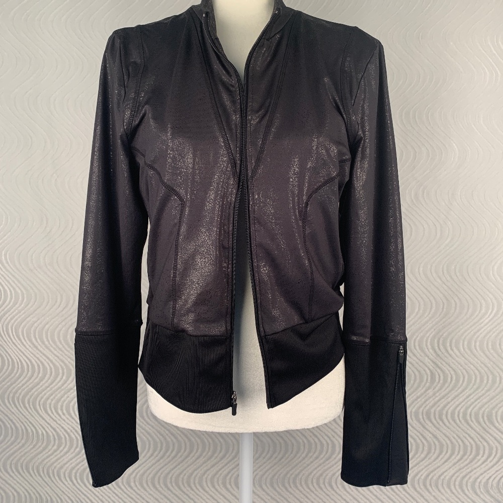 Cynthia Rowley Athletic Zip-Up Jacket Large